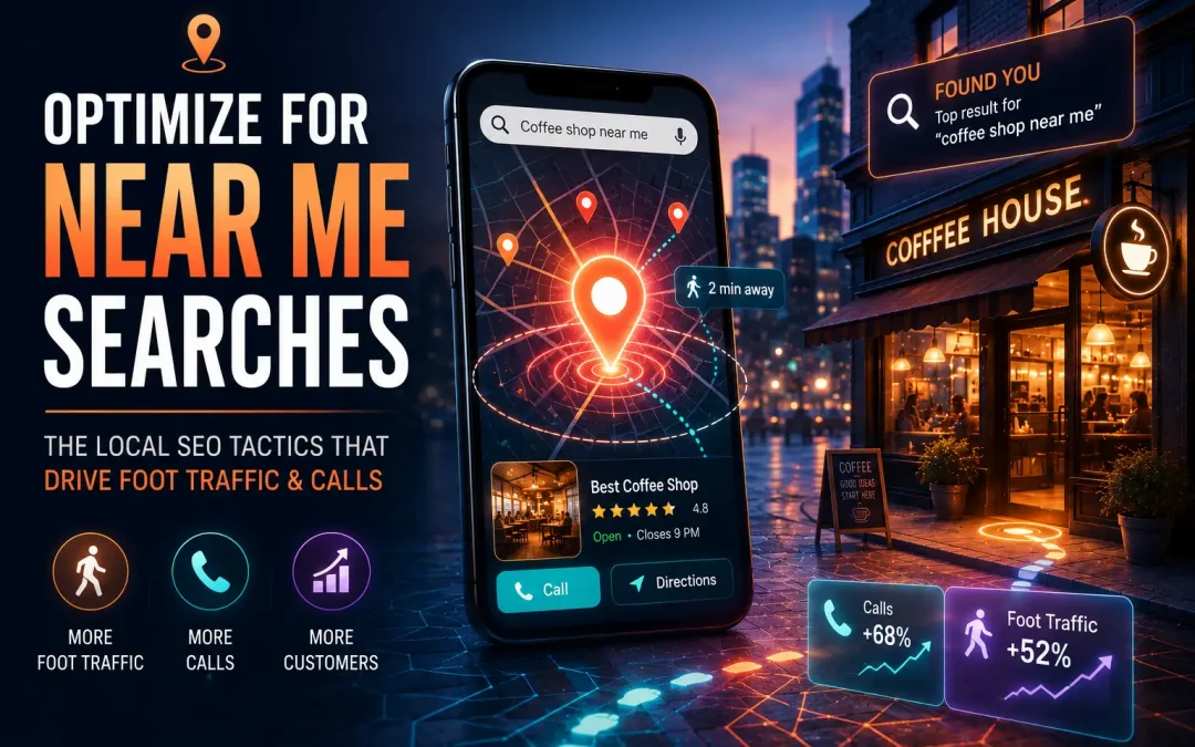 How to Optimize for ‘Near Me’ Searches: The Local SEO Tactics That Drive Foot Traffic and Calls